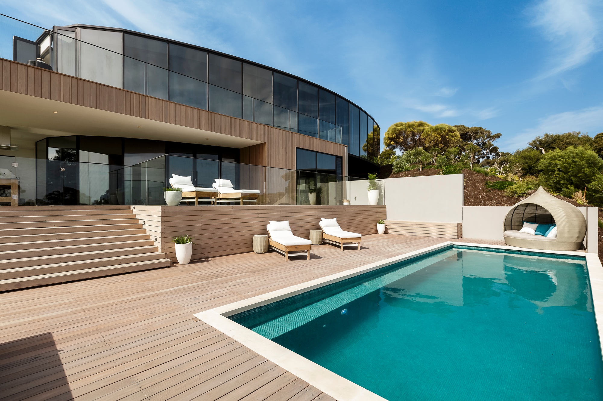 Poolside